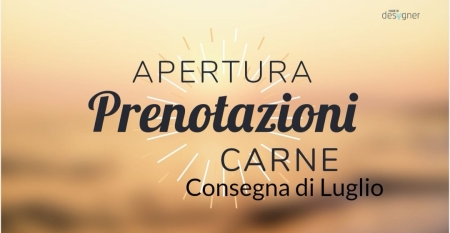 APERTURA PRENOTAZIONE CARNE FRESCA