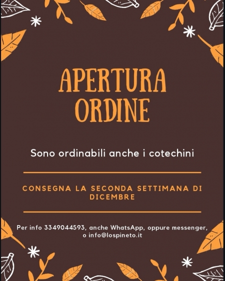 APERTURA PRENOTAZIONI